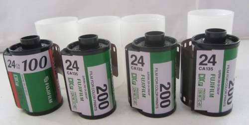 Fujicolor Superia 3x200 1x100-24exp Out dated films Four