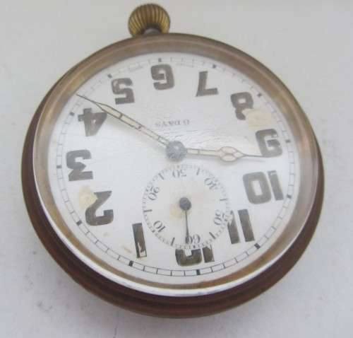Swiss Made 8 Days Pocket Watch-65mm Across.