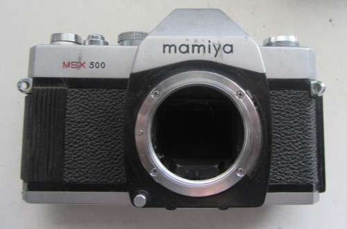 Ricoh KR-10 Body(shutter Stuck) Plus Mamiya MSK 500 Body(winder stuck)
