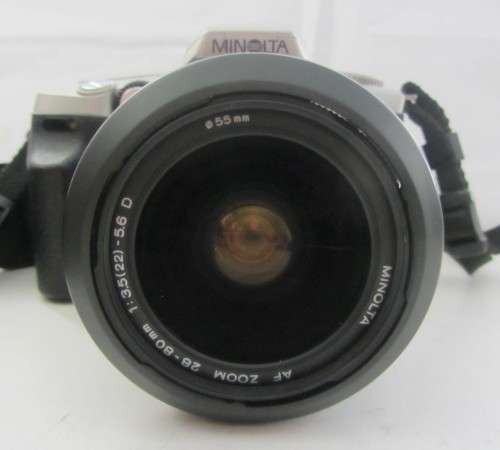 Minolta Dynax 4 S.L.R. Minolta  AF 28-80mm 1:3.5(22)-5.6 Lens-Excellent Condition