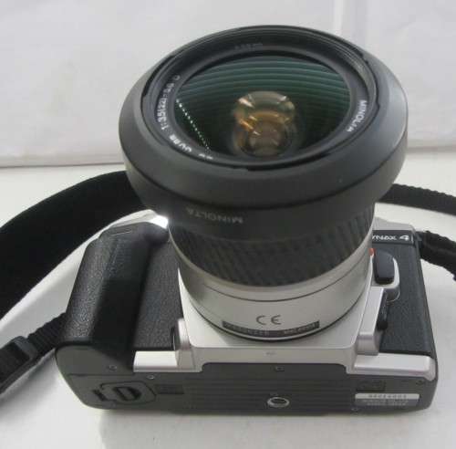 Minolta Dynax 4 S.L.R. Minolta  AF 28-80mm 1:3.5(22)-5.6 Lens-Excellent Condition