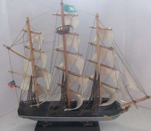 Model Sailing Boat-Flying Cloud Clipper 1846 Total Length-41cm-Hight-38cm