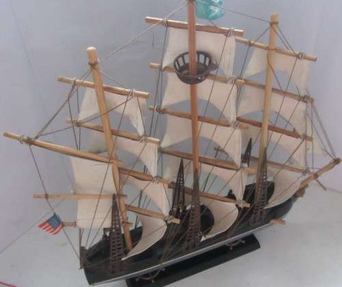 Model Sailing Boat-Flying Cloud Clipper 1846 Total Length-41cm-Hight-38cm