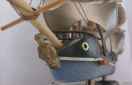 Model Sailing Boat-Flying Cloud Clipper 1846 Total Length-41cm-Hight-38cm