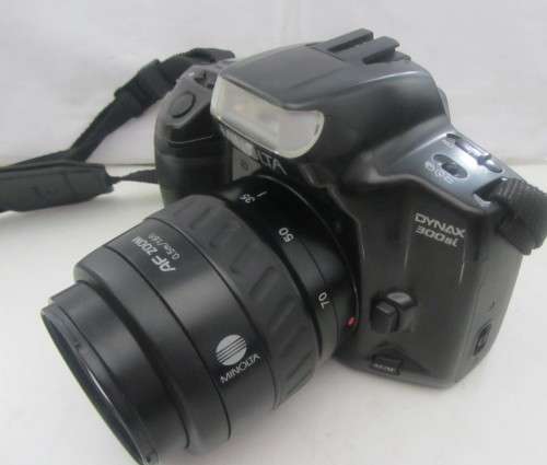 Minolta Dynax 300i-Minolta AF Zoom 35-70mm 1:3.5(22)-4.5 Lens(clean)