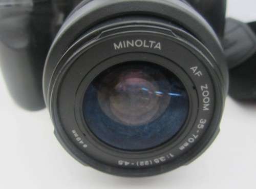 Minolta Dynax 300i-Minolta AF Zoom 35-70mm 1:3.5(22)-4.5 Lens(clean)