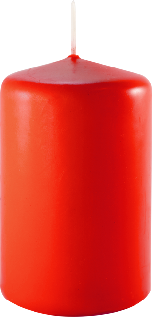 Pillar Candle Red
