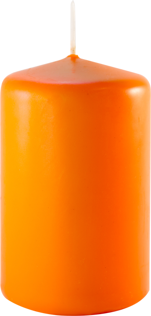 Pillar Candle Orange