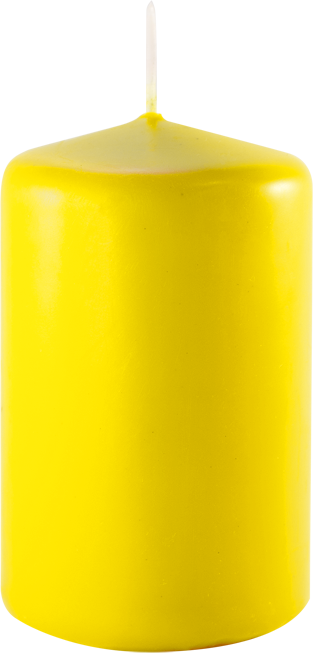 Pillar Candle Yellow