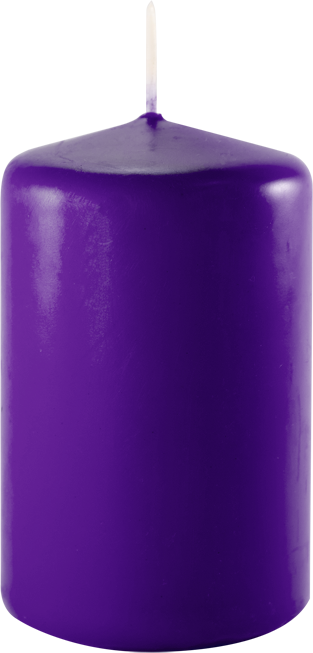 Pillar Candle Violet