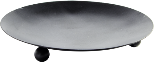 Iron Candle Stand Black