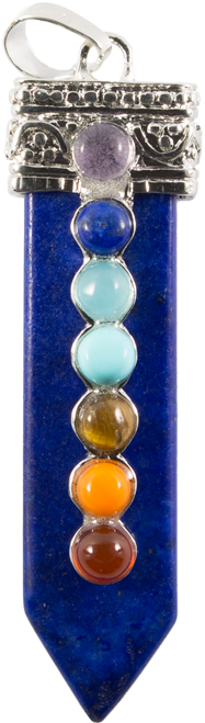 Lapis Lazuli Chakra Sword Pendant