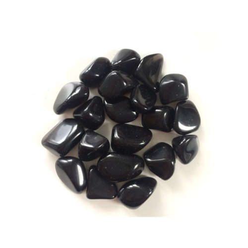 Polished Apache Tears Tumblestones 50g