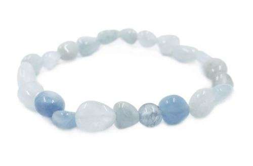 Aquamarine Nugget Bracelet