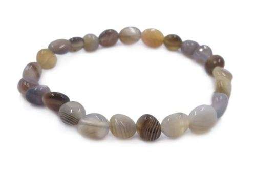 Botswana Agate Nugget Bracelet