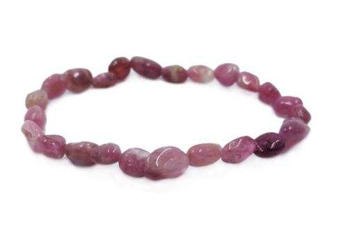 Pink Tourmaline Nugget Bracelet