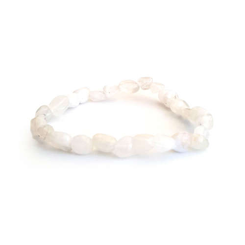 Rainbow Moonstone Nugget Bracelet