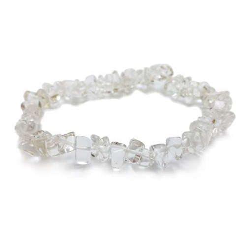 Clear Quartz Chip Bracelet