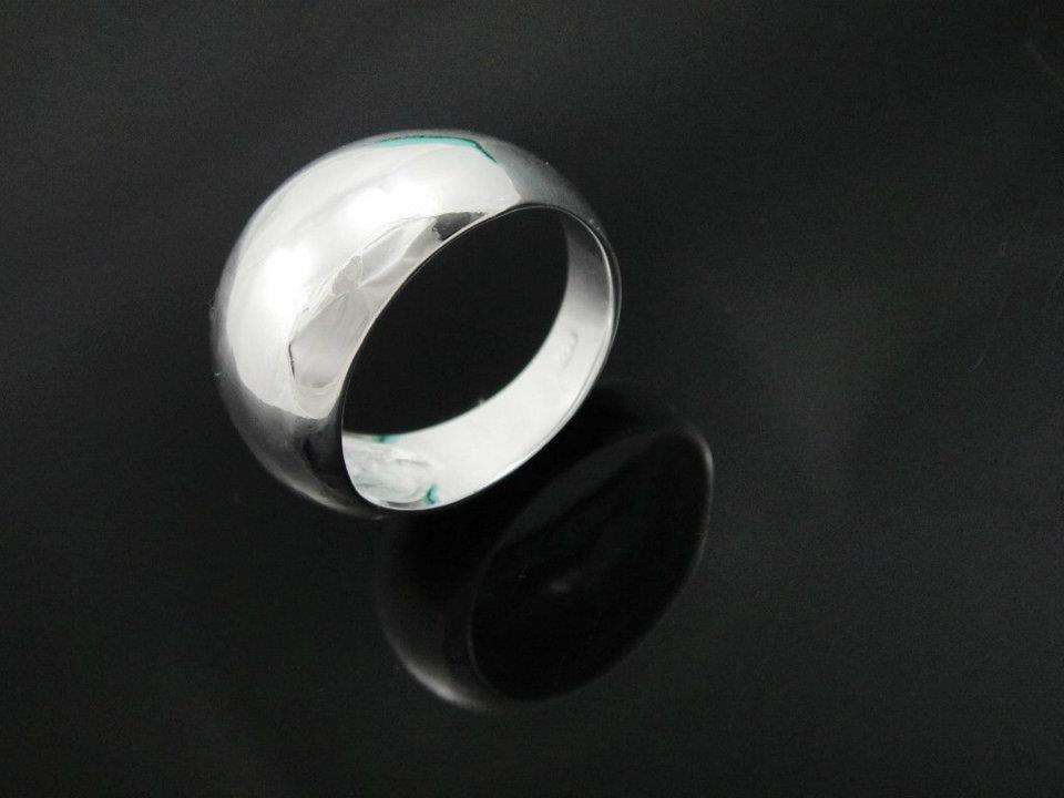 Sterling Silver Dome Ring