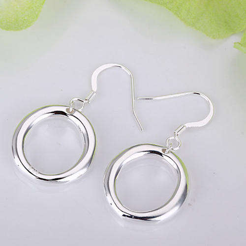 Sterling Silver O Earrings
