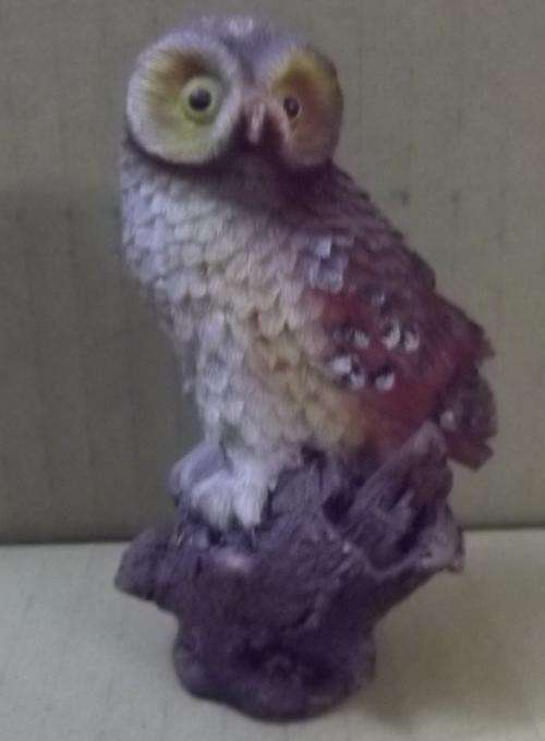 Resin Owl on Branch