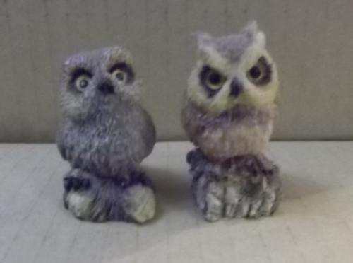 Set of 2 Owls on Branches