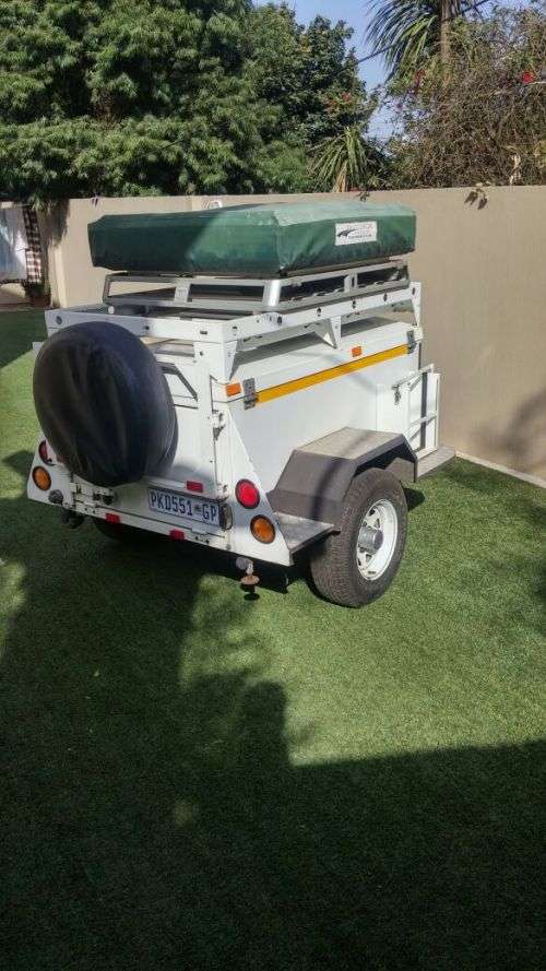 Bundu Basher outdoor camping trailer with tent