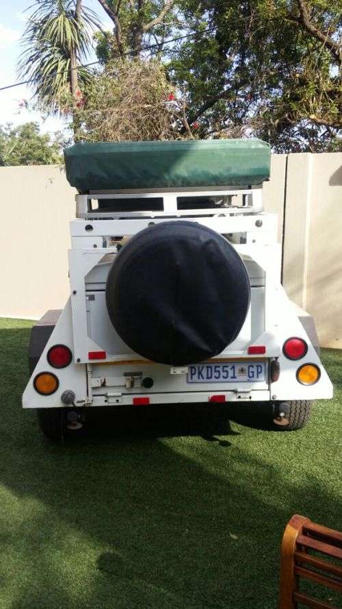 Bundu Basher outdoor camping trailer with tent