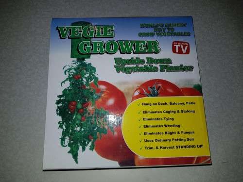 Hanging veggie grower