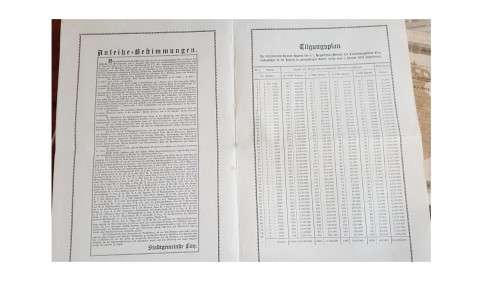 Antique document 1921