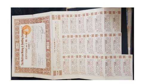 Antique British/Amsterdam document 1925