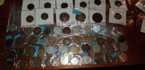 94 French coins high value