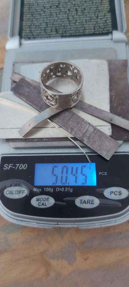 50grams sterling silver