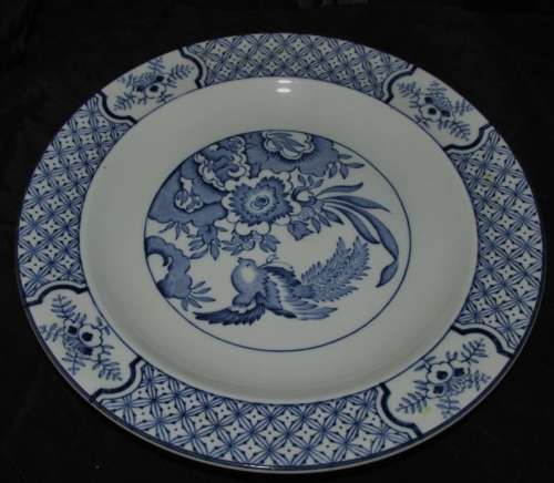 Wood & Sons Blue & White "Yuan" Side Plate