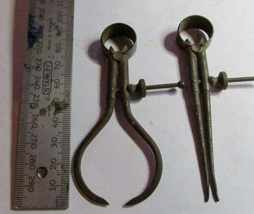 Pair of Moore & Wright Caliper Tools