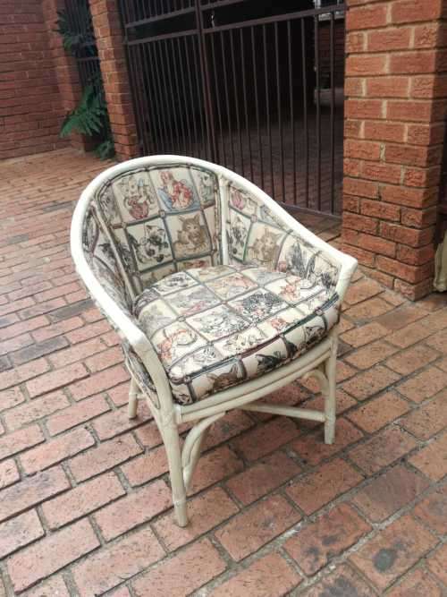 Vintage cane chair