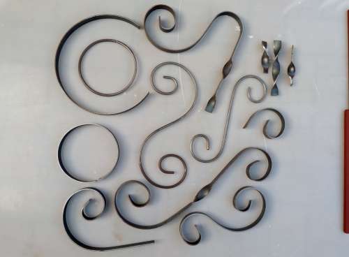 5 Piece Wrougt Iron Jig Set