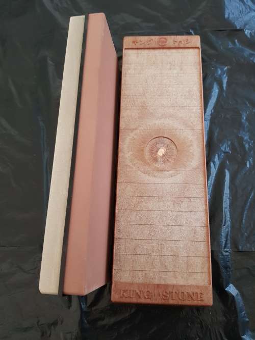 King Japanese Sharpening Whetstone KW-65 1000/6000 Grit