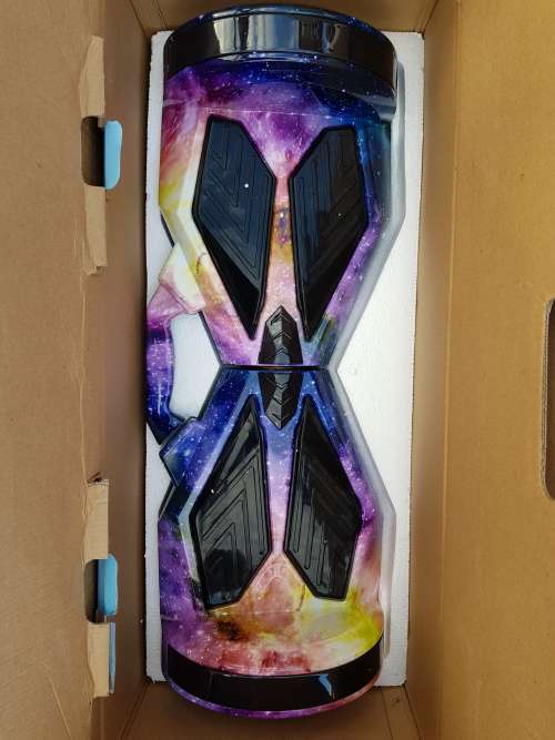 2018 SPEC 8 INCH PRO BRAND NEW GALAXY BLUE HOVERBOARD BLUETOOTH LED LIGHTS SEGWAY SCOOTER