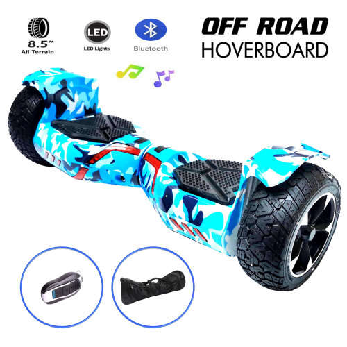 Brand New Off Road Hoverboard with Led Lights Fog Lights Remote Carry Bag