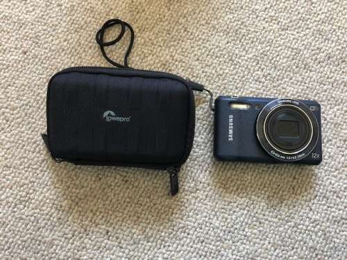 Samsung Digital WiFi compact Camera with LOWEPRO case