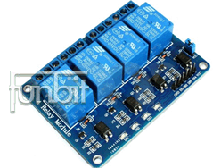 Four channel 5V DC Relay Module