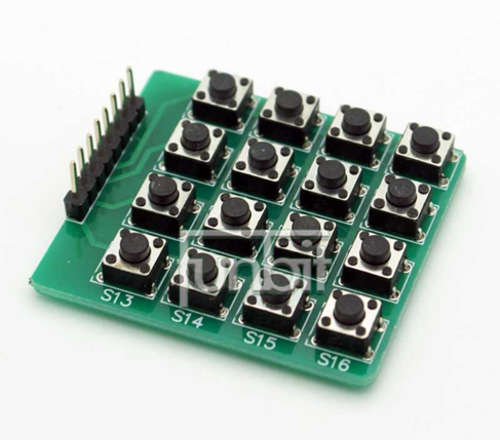 4x4 Matrix Keypad Module 16 Button for Arduino, Atmel, PIC or ARM