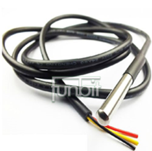 Waterproof Digital Thermal Probe Sensor DS18B20 for Arduino, PIC or ARM