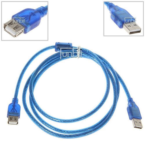 USB 2.0 1.5M TYPE A MALE TO FEMALE EXTENSION CABLE