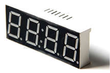 0.56" Super Red Four Digit Seven Segment Display CC