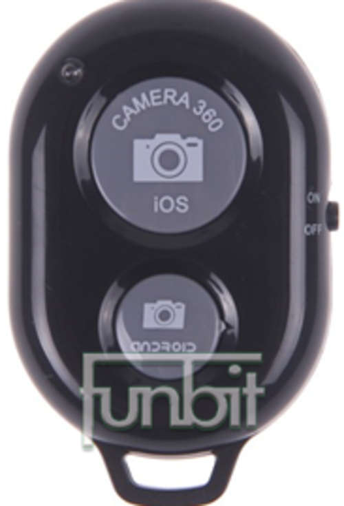 Bluetooth Camera Remote Shutter for iPhone or Android - Black
