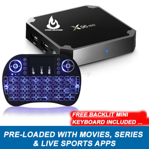 SMART TV BOX,TV BOX ANDROID,x96 MINI 4K SMART ANDROID TV BOX MEDIA PLAYER