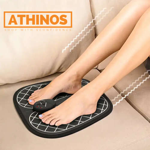 Foot Massager - Muscle Stimulator Electric Vibrating Ems Foot Massager