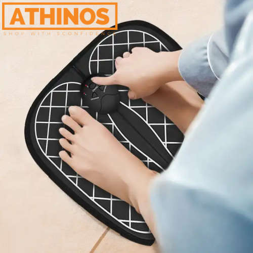 Foot Massager - Muscle Stimulator Electric Vibrating Ems Foot Massager